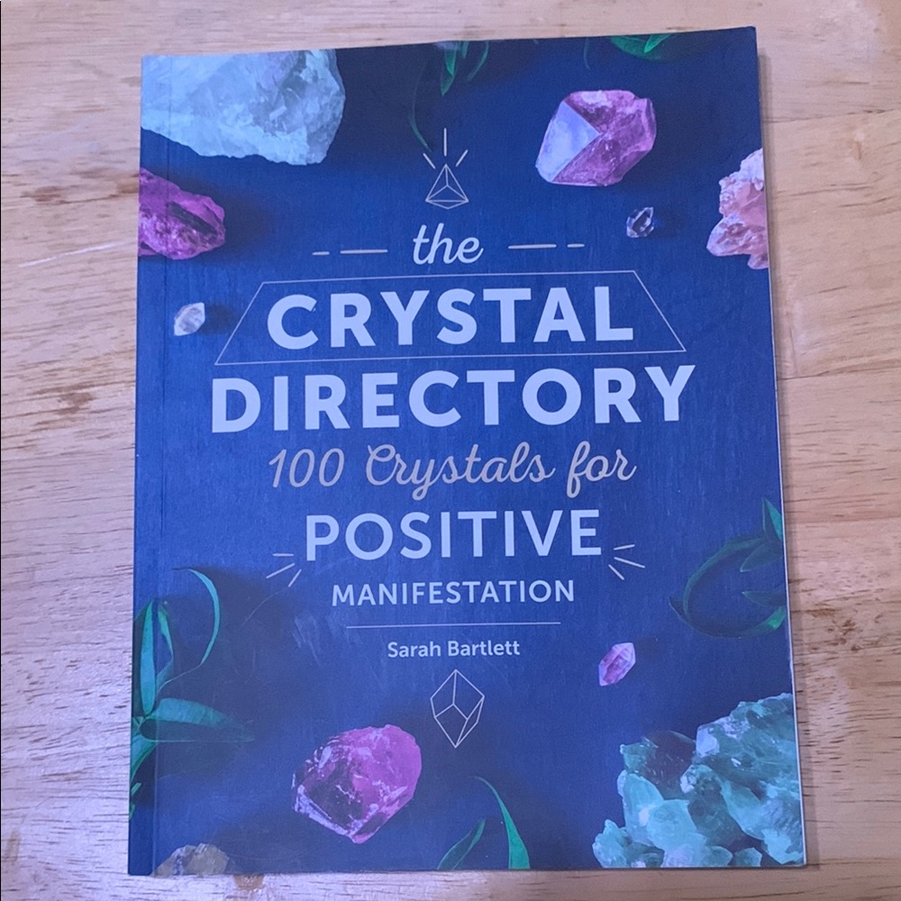 The Crystal Directory Book - Blue Cover